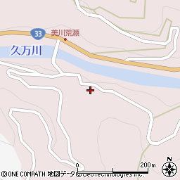 愛媛県上浮穴郡久万高原町上黒岩1613周辺の地図