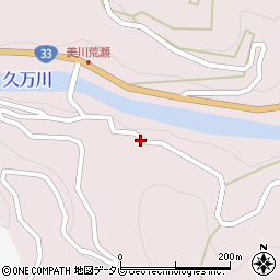 愛媛県上浮穴郡久万高原町上黒岩1612周辺の地図