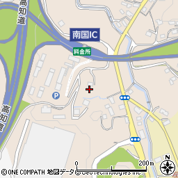 高知県南国市領石278周辺の地図
