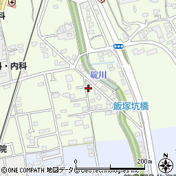 福岡県飯塚市南尾344-3周辺の地図