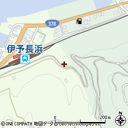 愛媛県大洲市長浜町黒田2周辺の地図
