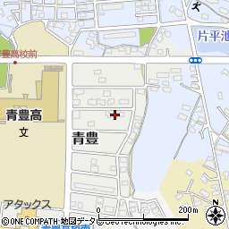 福岡県豊前市青豊14-5周辺の地図