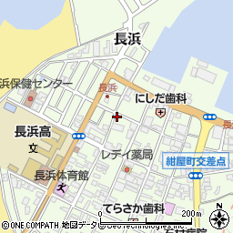愛媛県大洲市長浜621周辺の地図