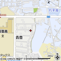 福岡県豊前市青豊14-7周辺の地図