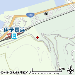 愛媛県大洲市長浜甲966周辺の地図