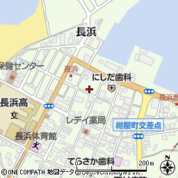 愛媛県大洲市長浜甲624周辺の地図