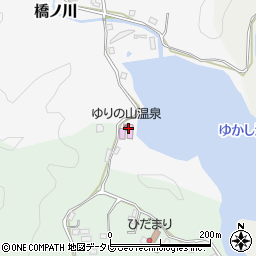 ゆりの山温泉周辺の地図