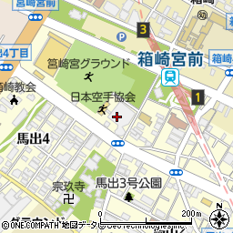 福岡県看護協会看護職員無料職業紹介所周辺の地図