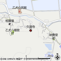 久徳寺周辺の地図