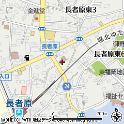 福岡法務局粕屋出張所周辺の地図