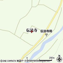 福岡県築上町（築上郡）伝法寺周辺の地図