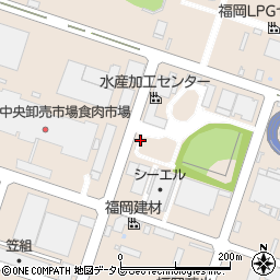 福岡県福岡市東区東浜周辺の地図