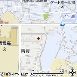 福岡県豊前市青豊13-5周辺の地図