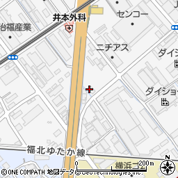 水研化学工業株式会社　福岡営業所周辺の地図