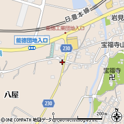 福岡県豊前市八屋266周辺の地図
