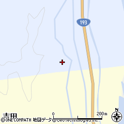 徳島県海部郡海陽町富田出口28周辺の地図