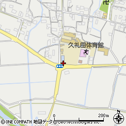 久礼田学校前周辺の地図