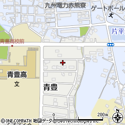 福岡県豊前市青豊13-3周辺の地図