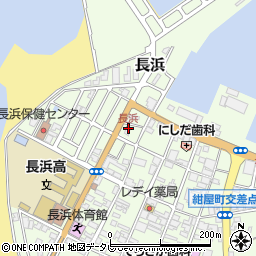 愛媛県大洲市長浜573周辺の地図