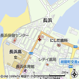 愛媛県大洲市長浜573-2周辺の地図