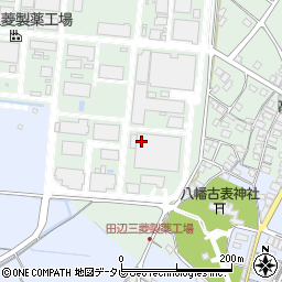 株式会社ケイテック（ＫＴＥＣ）田辺三菱製薬構内事務所周辺の地図