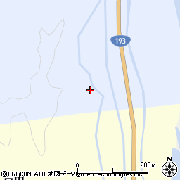 徳島県海部郡海陽町富田出口55周辺の地図