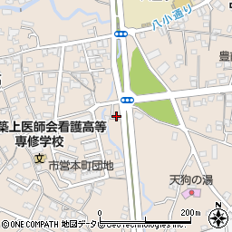 福岡県豊前市八屋1648周辺の地図