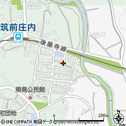 福岡県飯塚市赤坂750周辺の地図