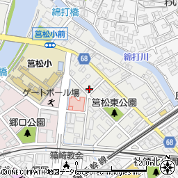 フォレスト筥松Ａ周辺の地図