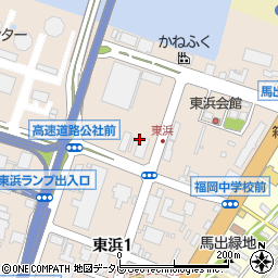 西部ガス・カスタマーサービス株式会社　福岡事業部・福岡東事業所周辺の地図