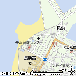 愛媛県大洲市長浜甲575周辺の地図