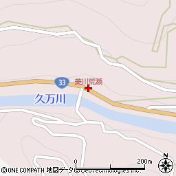 美川荒瀬周辺の地図