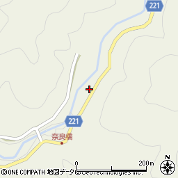 香南市　奈良公民館周辺の地図