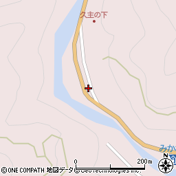 愛媛県上浮穴郡久万高原町上黒岩2781周辺の地図