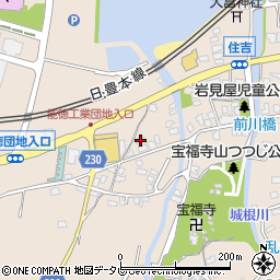 福岡県豊前市八屋413周辺の地図