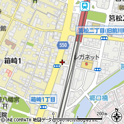 タカラ薬局箱崎周辺の地図