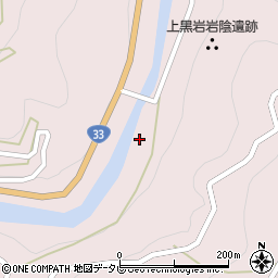 愛媛県上浮穴郡久万高原町上黒岩1128周辺の地図
