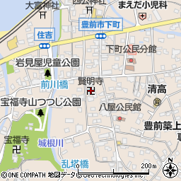 賢明寺周辺の地図