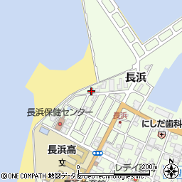愛媛県大洲市長浜甲579周辺の地図