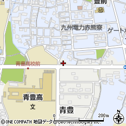 福岡県豊前市青豊6-1周辺の地図
