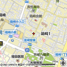 石川香福園周辺の地図