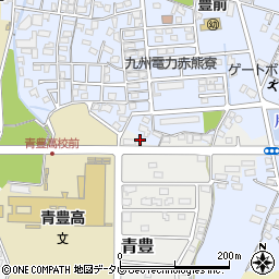 福岡県豊前市青豊6周辺の地図