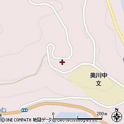 愛媛県上浮穴郡久万高原町上黒岩3008周辺の地図