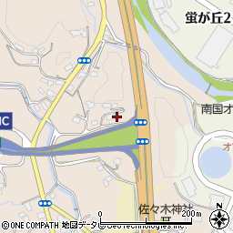 高知県南国市領石894周辺の地図