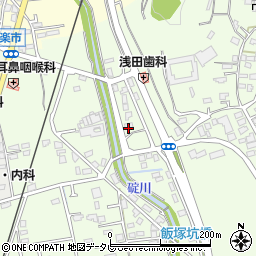 福岡県飯塚市南尾288-1周辺の地図