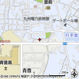 福岡県豊前市青豊7-3周辺の地図