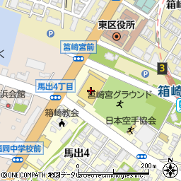キャンドゥ筥崎宮前店周辺の地図