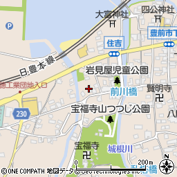 福岡県豊前市八屋1119周辺の地図