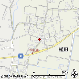 高知県南国市植田899周辺の地図