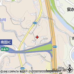 高知県南国市領石205周辺の地図